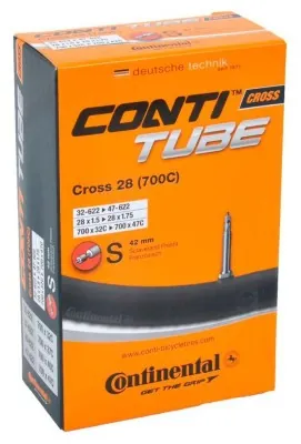 Камера Continental Cross 28", 32-622 ->47-622, S42, 160 г