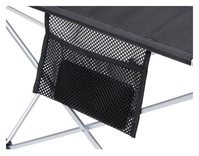Стіл розкладний Mobi Garden Cloth table L 57х42х38 см NX20665012 black
