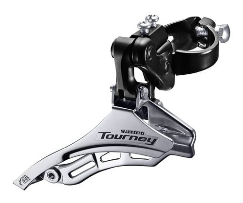 Перемикач перед. під трубу 34,9мм в/тяга SHIMANO TY-300, укр