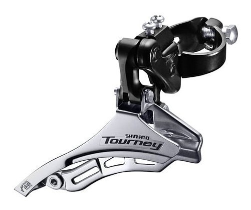 Перемикач перед. під трубу 34,9мм в/тяга SHIMANO TY-300, укр, укр