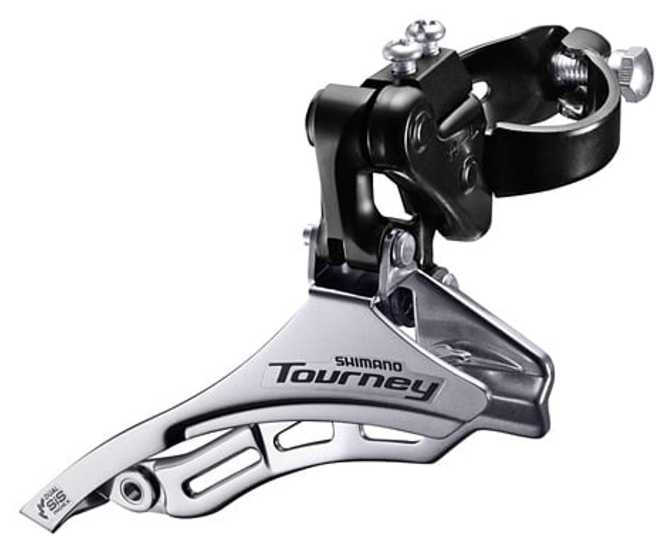 Перемикач перед. під трубу 34,9мм в/тяга SHIMANO TY-300, укр, укр