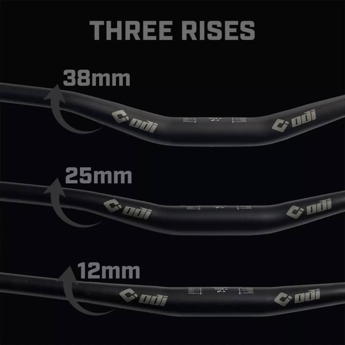 Кермо ODI Flight Control Stealth 800mm Bars 38mm Rise Black, укр, укр