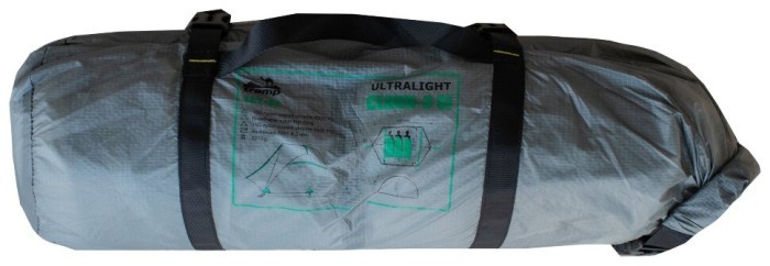 Намет Tramp Cloud 3 Si світло-сірий, укр, укр