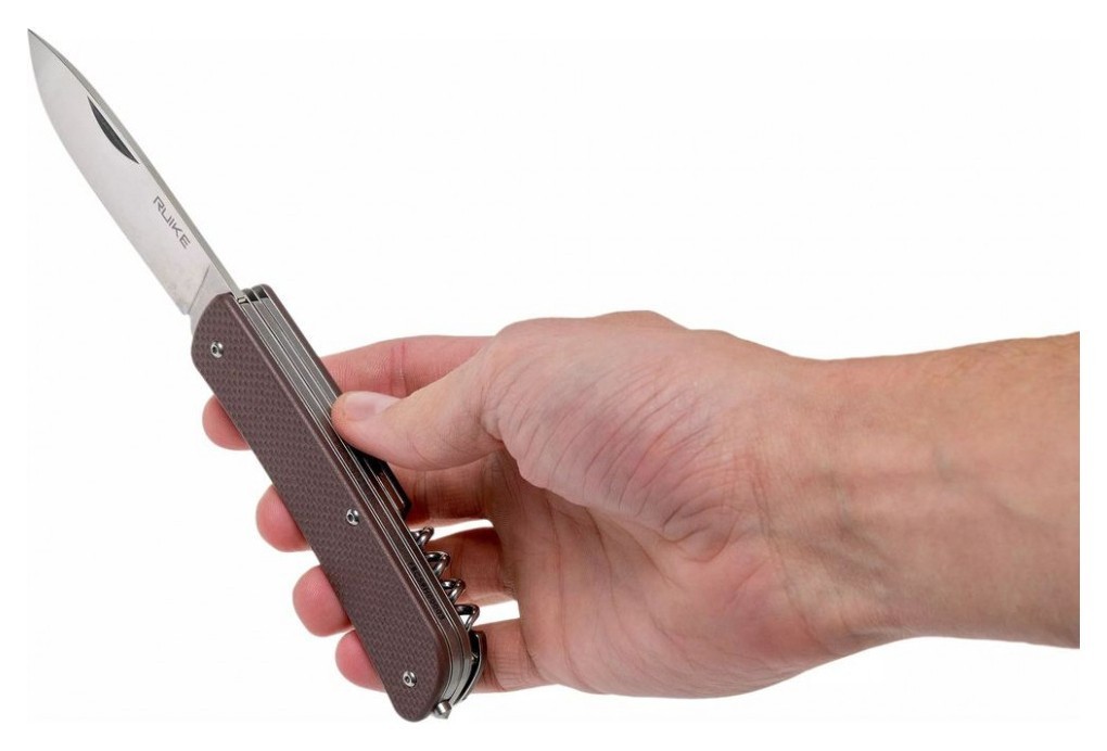 Многофункциональный нож Ruike Criterion Collection L32 коричневый