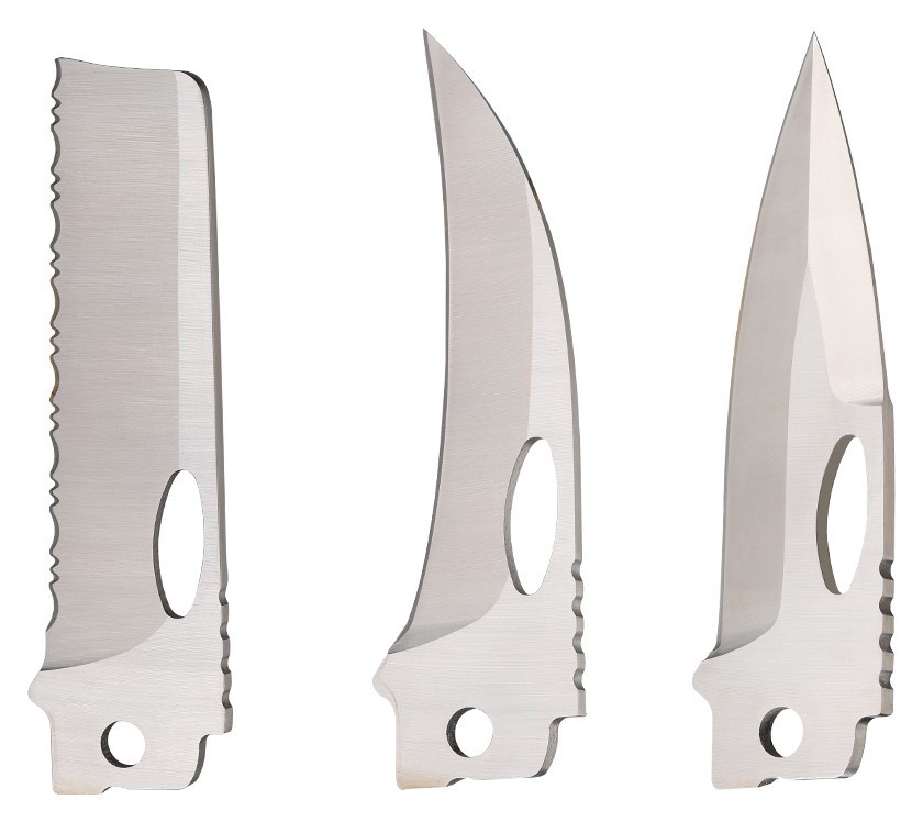 Набір змінних клинків Roxon (BA05; BA06; BA07) 3in1 для S501U, S502U, S802, укр, укр