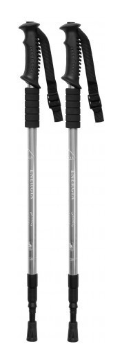 Палка для скандинавской ходьбы EasyFit Energia серая