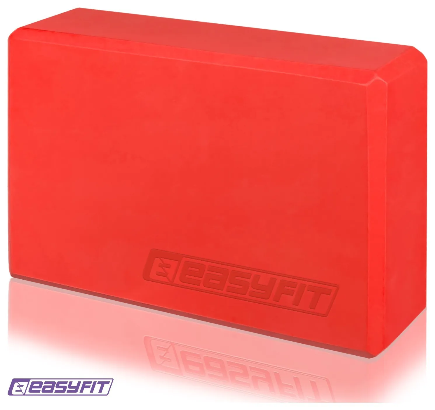 Блок для йоги EasyFit EVA Червоний (EFIT_EF-1818-R)