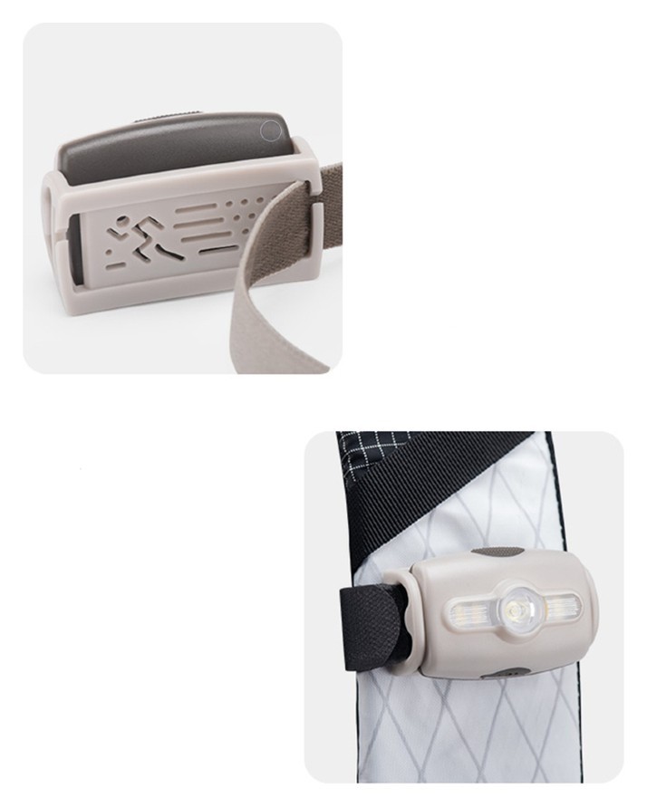 Ліхтар налобний Naturehike NH18T005-F, червоний