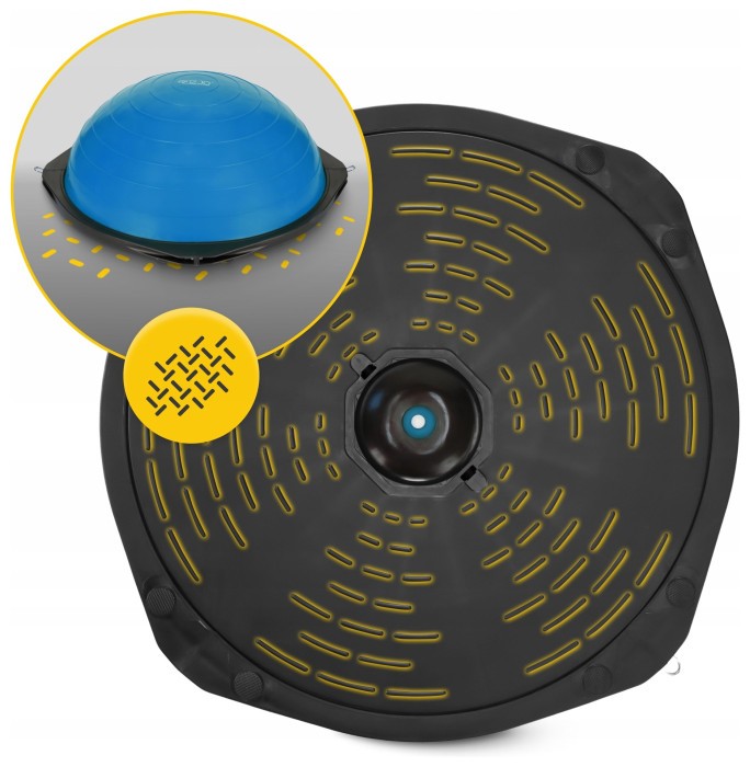 Балансировочная платформа 4FIZJO Bosu Ball 60 см Blue (P-5907222931479)