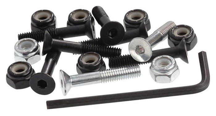 Болті Enuff для скейту Allen Key Fixing Bolts 1 inch, укр, укр