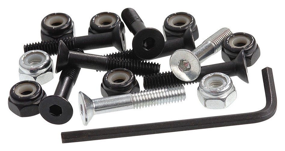 Болті Enuff для скейту Allen Key Fixing Bolts 1 inch