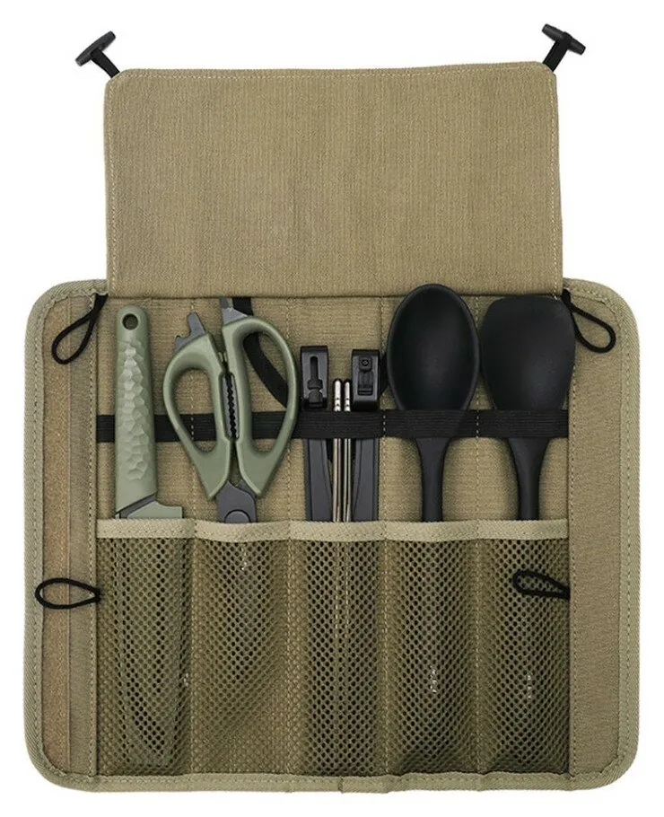Набір кухонного посуду кемпінговий NexTool Outdoor Cooking set, 6 предметів (FNR_NE20325)