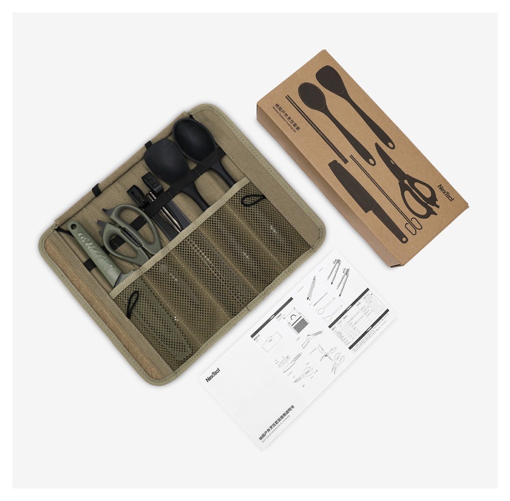 Набор кухонной посуды кемпинговой NexTool Outdoor Cooking set, 6 предметов