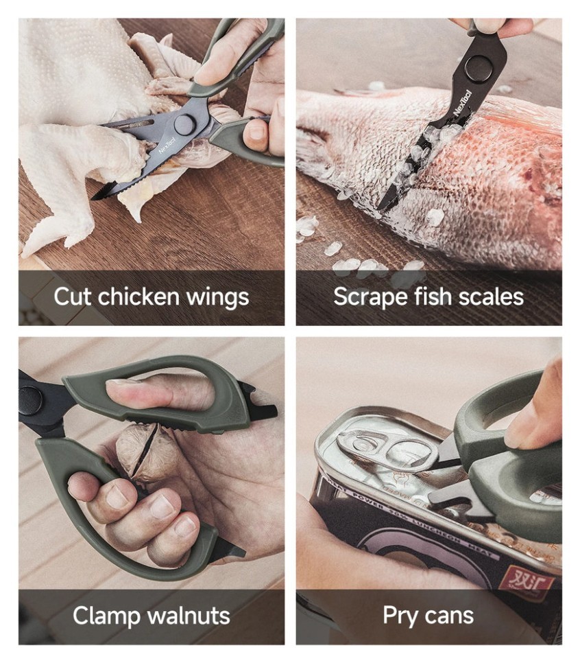 Набор кухонной посуды кемпинговой NexTool Outdoor Cooking set, 6 предметов