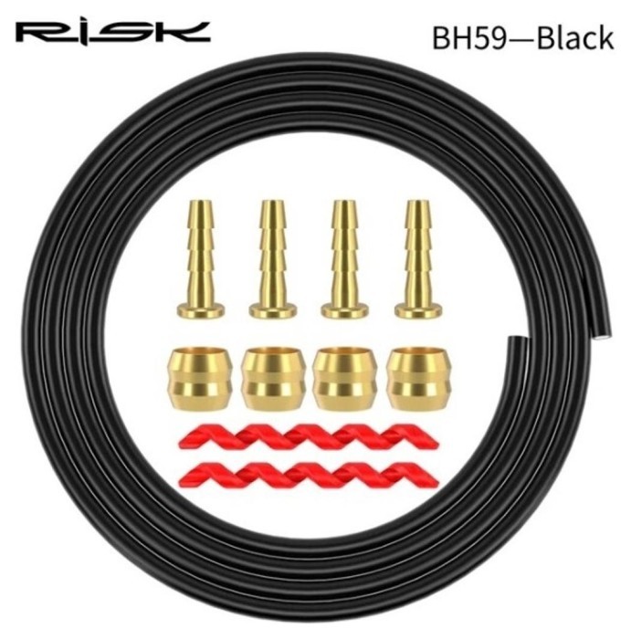 Рубашка тормозного троса 2500мм RISK BH-59 RC115-1-1 черный