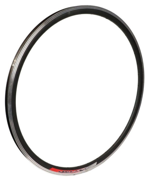 Обед 28" Алюминий 36H 14G двойной с проточкой серебристый