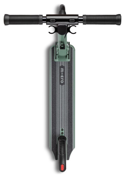 Самокат MICRO серії "Sprite Suspension" - ОЛИВКОВИЙ (складаний, до 100 кг (kg), двоколісний), укр, укр