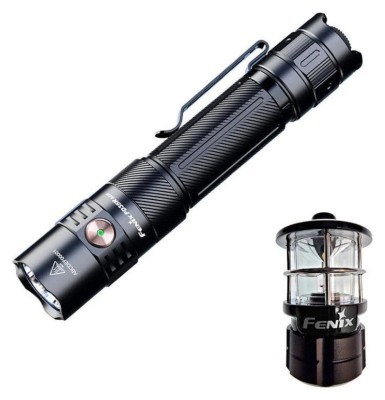 Фонарь тактический ручной Fenix PD35R ACE LED 2000 лм + наключительный фонарь CL01 (черный) | Лимитированная серия