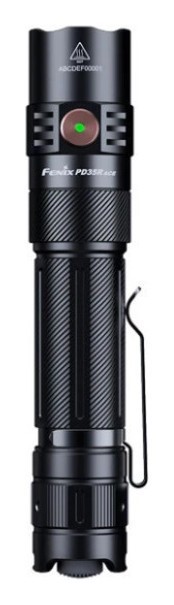 Фонарь тактический ручной Fenix PD35R ACE LED 2000 лм + наключительный фонарь CL01 (черный) | Лимитированная серия