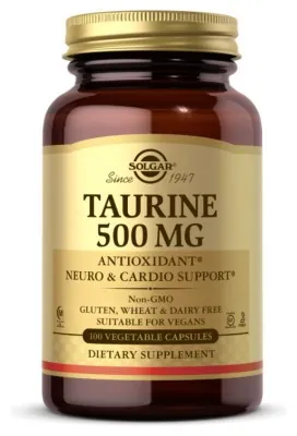 Taurine 500mg - 100 vcaps