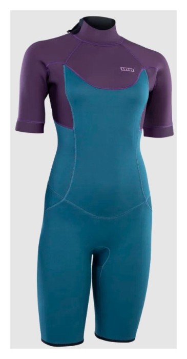 Гідрокостюм ION ( 48233-4520 ) Wetsuit Element 2/2 Shorty SS Back Zip women 2025, укр, укр