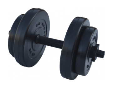 Гантель композитний RN-Sport 8 кг - 1 шт., укр, укр