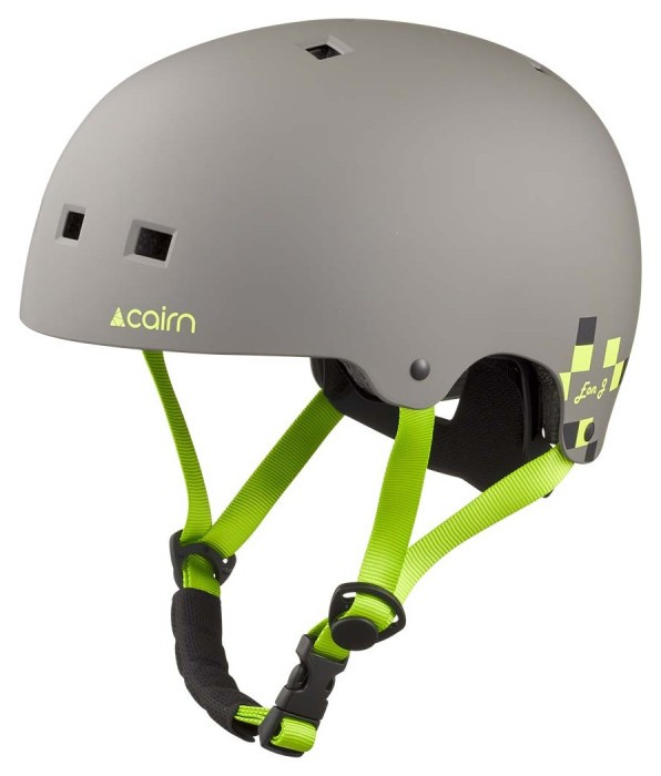 Cairn велошолом Eon Jr mat khaki-lemon 53-55