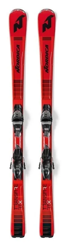 Лижі гірські (комплект) Nordica TRANSFIRE RTX FDT+TP2 COMP 10 160см Red/black (0A9319+0C8020SA) (168 см red/black)