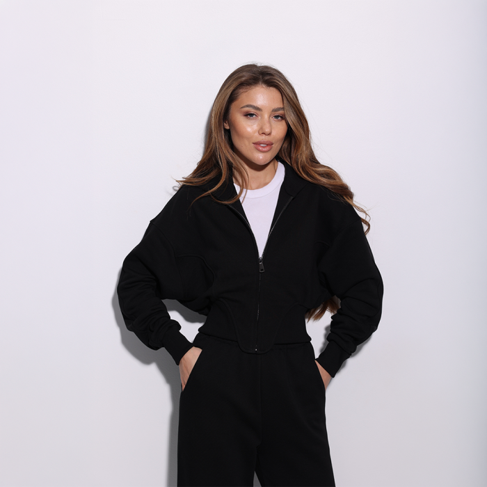 Женский демисезонный костюм Slavni черный, Костюм Slavni Jolly женский черный