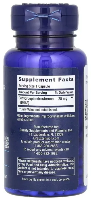 DHEA 25 mg – 100 caps