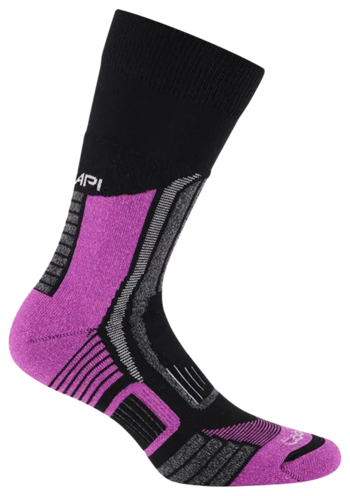 Шкарпетки Accapi Trekking Ultralight, Black/Fuxia, 37-39