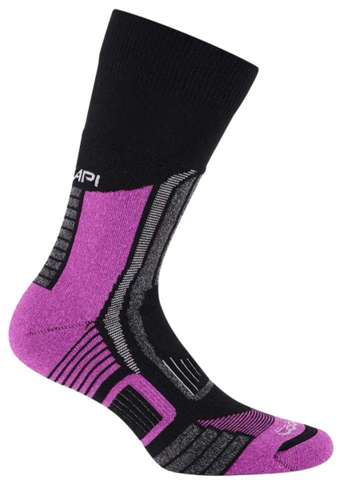 Шкарпетки Accapi Trekking Ultralight, Black/Fuxia, 37-39 (SHM_ACC H0824.9991-I)