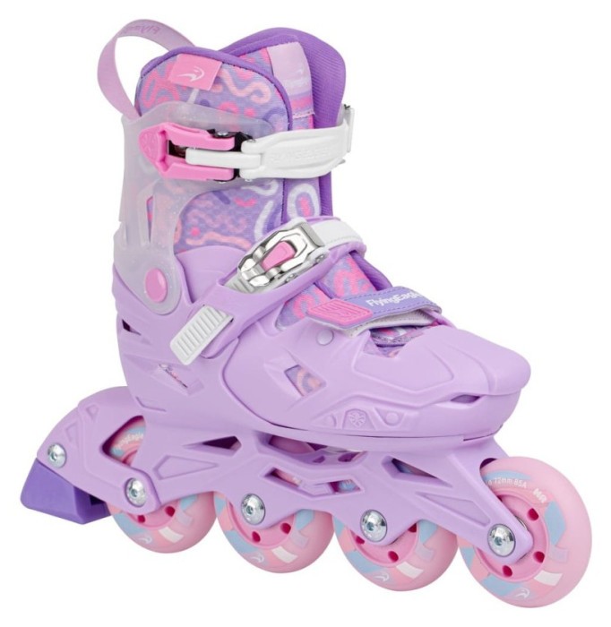 Дитячі розсувні ролики Flying Eagle S3 Cosmo рожеві