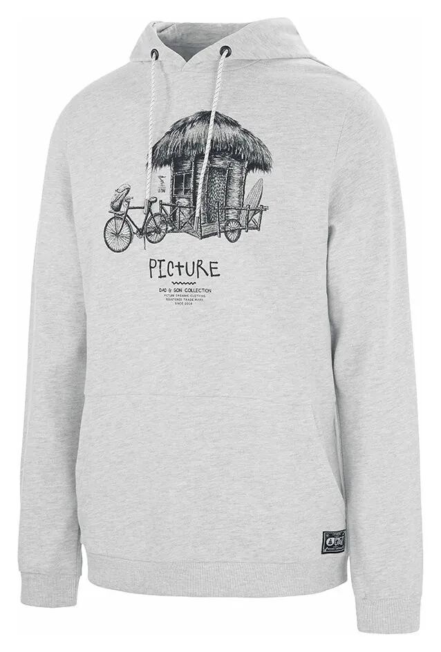 Толстовка жіноча Picture Organic Winton light grey melange (L)