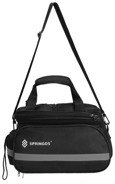 Сумка-штаны велосипедная Springos 8 л BA0091 Black