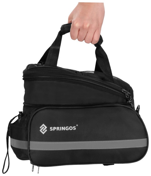 Сумка-штаны велосипедная Springos 8 л BA0091 Black