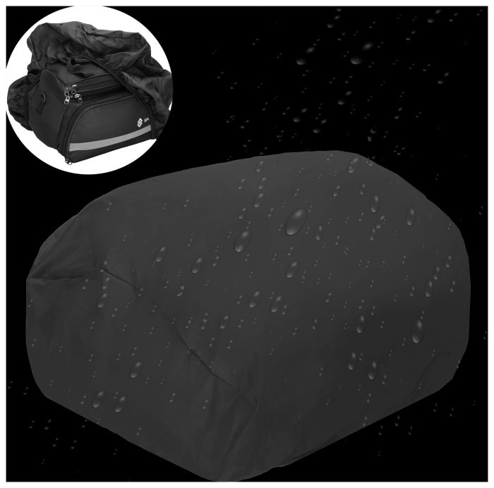 Сумка-штаны велосипедная Springos 8 л BA0091 Black