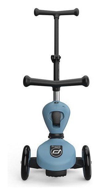 Самокат Scoot and Ride серії Highwaykick-1 Push and Go сіро-синій, до 5років, укр, укр