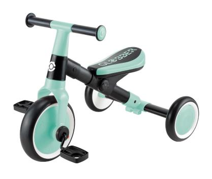 Велосипед дитячий GLOBBER серії LEARNING TRIKE 2в1, м'ятний, до 20кг, 3 колеса, укр, укр