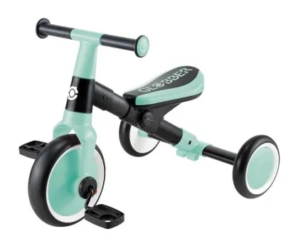 Велосипед дитячий GLOBBER серії LEARNING TRIKE 2в1, м'ятний, до 20кг, 3 колеса (DWT_735-206)