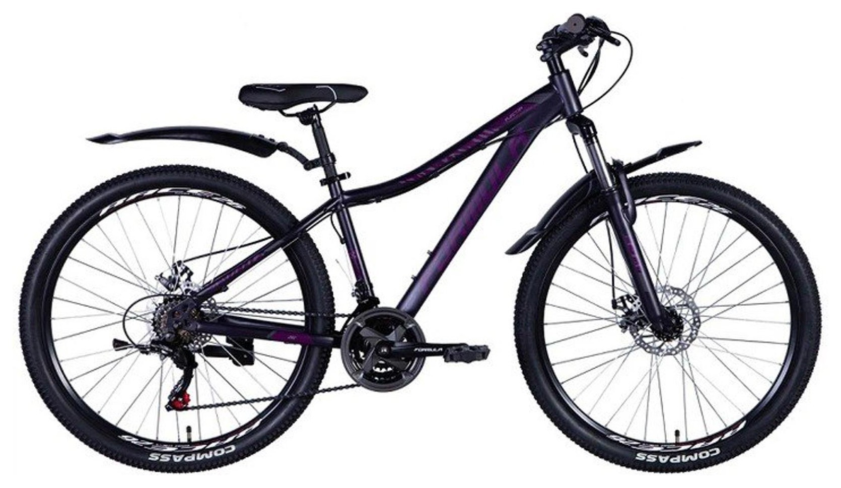 Велосипед ST 26" Formula ELECTRA DD FR рама-14" фиолетовый 2025