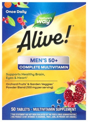 Men's 50+ Complete Multivitamin - 50 tabs