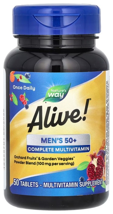 Men's 50+ Complete Multivitamin - 50 tabs