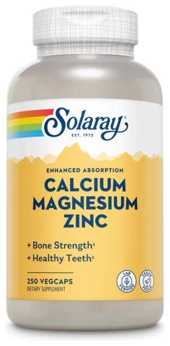 Calcium Magnesium Zinc - 250 vcaps