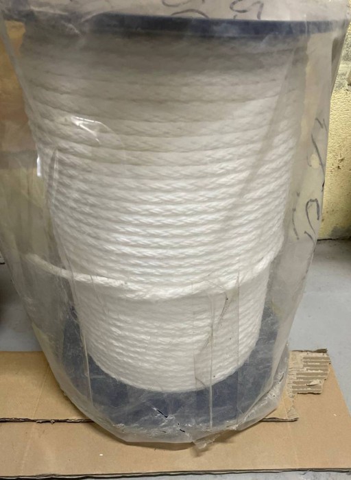 Яхтова поліпропіленова мотузка на метраж Lanex Pet 12.0mm, white