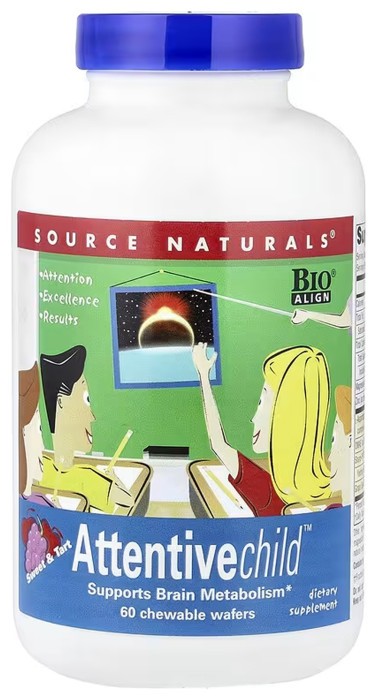 Attentive Child™ Fruit - 60 wafer