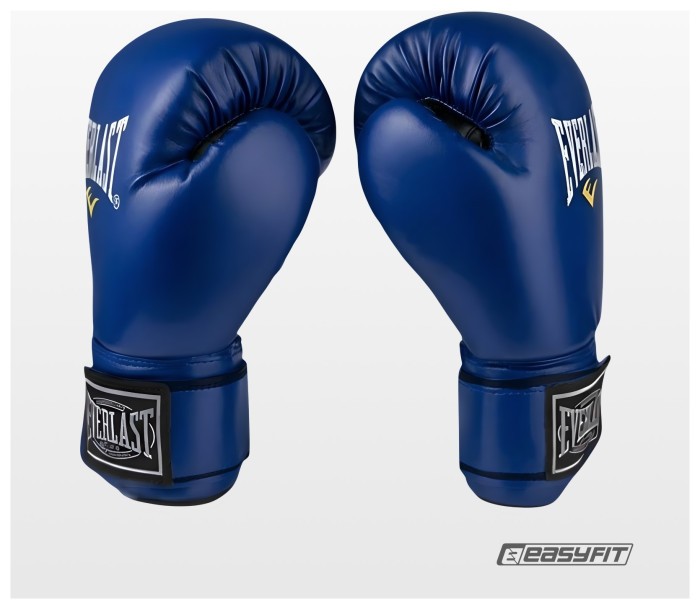 Боксерские перчатки Everlast 8 унций (8 oz) синие