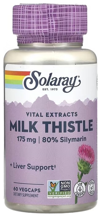 Milk Thistle Seed Extract 175mg - 60 vcaps
