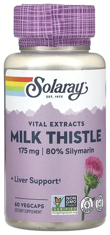 Milk Thistle Seed Extract 175mg - 60 vcaps (DSN_2023-10-6957)