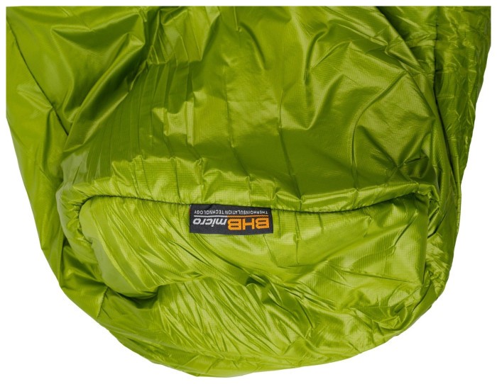Спальный мешок Pinguin Micra (6/1°C), 185 см - Right Zip, Green (PNG 230246) 2020